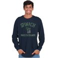 thumbnail image 5 of Spinach Makes Ya Stronger Popeye Long Sleeve TShirt Men Women Brisco Brands S, 5 of 6