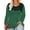 Dark green, variant on CASSIE LIZ Plus Size Shirts 4X Long Sleeve Womens Tops Fall Crew Neck Orange Sweatshirts Fashion Lace Loose Fit Tunics Winter Blouses Casual Pullovers 4XL 24W 26W