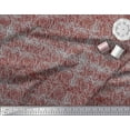 thumbnail image 3 of Soimoi Red polyester Crepe Fabric Brush Stroke Abstract Decor Fabric Printed Yard 42 Inch Wide, 3 of 3