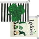 thumbnail image 1 of Yuarrent 2 uds Día de San Patricio jardín bandera césped adorno Festival adorno Prop fiesta decoraciones DIY Banner decoración patio trasero adornos Jardín y Patio Yuarrent HA061533-00, 1 of 6