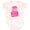 Tie Dye Pink, variant on Inktastic Girls Rule, Boys Drool Girls Baby Bodysuit