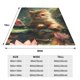 thumbnail image 3 of Balery Cute Kitten Water Lilies Manta de Felpa Suave y Acogedora – Cobija de Franela Aterciopelada para Cama, Lavable y Cálida para Sofá, Mascotas, Transpirable-60"x50", 3 of 7