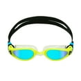 thumbnail image 2 of Aqua Sphere Kaiman EXO Blue Titanium Mirror Swim Goggles, Yellow/Clear, 2 of 5