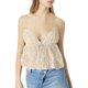 thumbnail image 1 of Camiseta sin mangas plisada con cuello en V para mujer - Blusa elegante de estilo francés, poliéster, tallas S-XL, 1 of 4