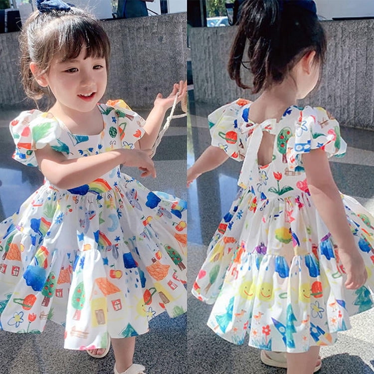 Designer Gowns for Little Girls Long Dressesbabies Birthday 