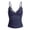 Blue, variant on Telankuip Women Y2k Lace Camisole Spaghetti Strap V-Neck Ruched Bow Patchwork Tank Tops with Built in Bras Comfortable Stretchy Slim Fit Sleeveless Cami Shirt Blue M