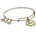 thumbnail image 3 of Alex and Ani Kansas City Royals Cap Logo Expandable Rafaelian Gold Bangle Bracelet, 3 of 4