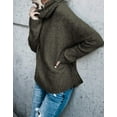 thumbnail image 6 of Sherrylily Fall Winter Women Sweaters Casual Turtleneck Long Sleeve Soft Knitted Pullover, 6 of 7