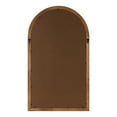 thumbnail image 4 of Kate and Laurel Boldmere Traditional Windowpane Accent Mirror, 22 x 38, Rustic Brown, Rustic Farmhouse-Inspired Home Decor, 4 of 6