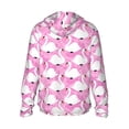 thumbnail image 2 of Picia Beautiful Swans Women's Men's UPF 50+ Sun Protection Hoodie Shirt Long Sleeve SPF Fishing Outdoor UV Hiking Lightweight Shirts-Small, 2 of 9