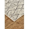 thumbnail image 3 of Kiba Contemporary Distressed Rug, Ivory/Charcoal, 10ft-2in x 13ft-9in Area Rug, 3 of 7