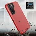 thumbnail image 5 of Galaxy S22 Plus Case for Samsung Galaxy S22 Plus Case Military Drop Shockproof Armor Heavy Duty Rugged 3 in 1 Protection Cover for Galaxy S22+ Plus Phone Case (Red+Black), 5 of 16