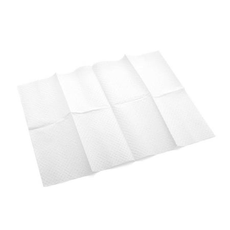 Multi-Purpose Towels, Diamond Embossed 3-Ply, Poly Tissue, 13 Inch x 18 Inch, White (Case of 500), Ideal for washing, wiping and draping when absorbency.., By MediChoice Ship from US