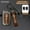 gun brown buckle, variant on Zinc alloy Car Remote Key Case Cover Protect Shell Bag For BYD C 3 button S6 S7 G3 L3 M6 L6 E6 F0 F3 3 Button Smart Keychain