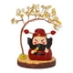 thumbnail image 1 of Mini estatua de Buda con árbol del dinero, figura en miniatura, árbol de la fortuna coleccionable Estilo A, 1 of 7