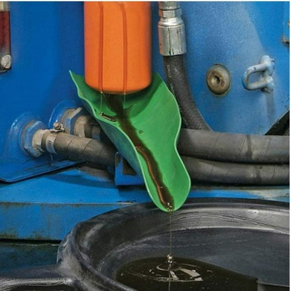 Silicone Flexible Oil Draining Oil Guiding Tool Oil Guiding Plate Flexible Water Oil Draining Tool Green Horn