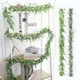 thumbnail image 7 of Tainini Faux Eucalyptus Garland Plant, 5.9Ft Artificial Vines Hanging Eucalyptus Leaves Garland for Wedding Backdrop Arch Wall Decor, 7 of 7