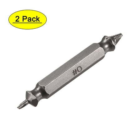 

Damaged Screw Bolt Extractor 2mm to 3mm HSS High Speed Steel 2 Pcs
