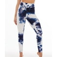 thumbnail image 2 of QRIC Tie-Dye High Waist Yoga Pants Tummy Control Slimming Textured Booty Leggings Workout Ruched Butt Lift Pants, 2 of 7