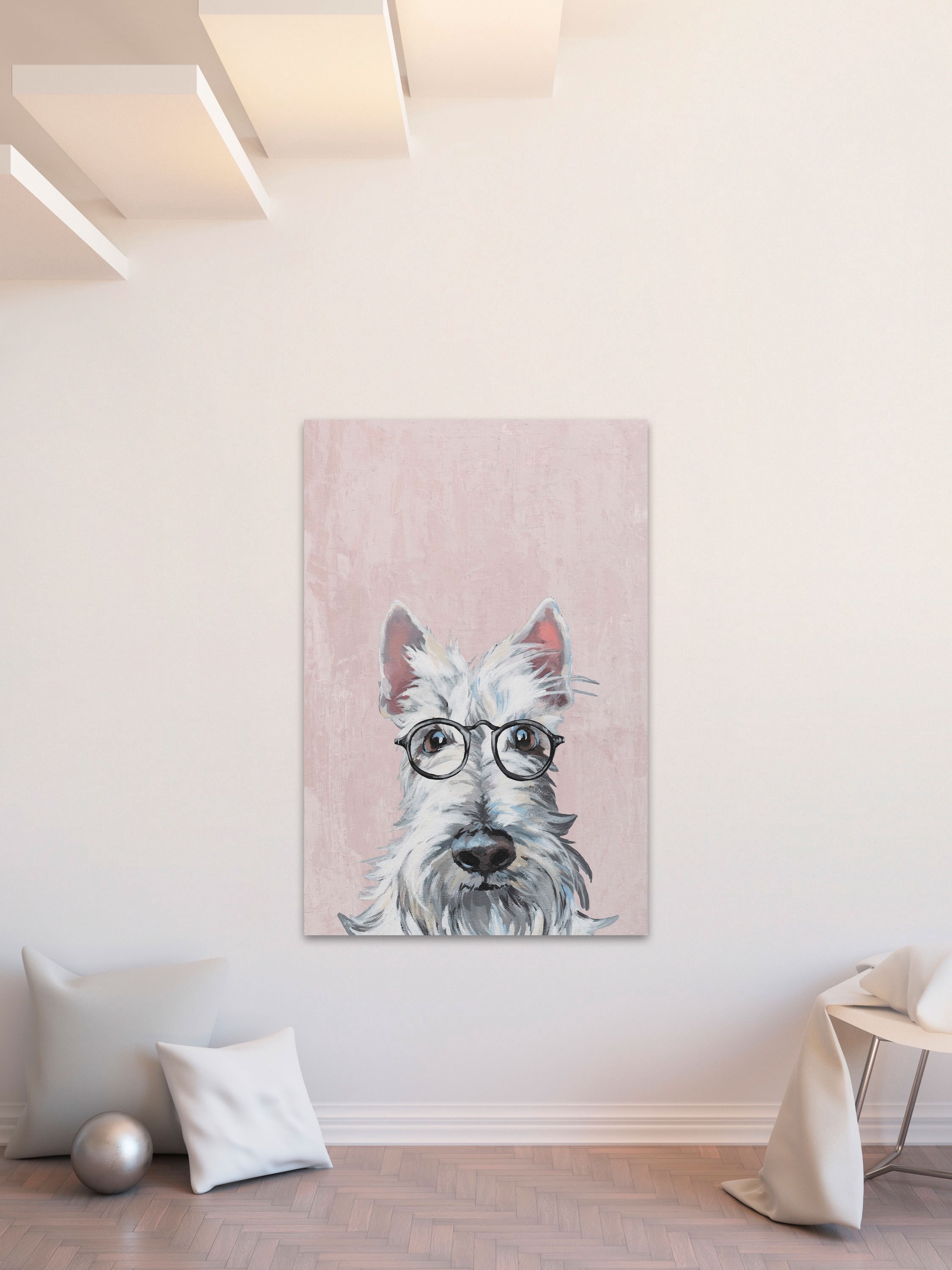 Marmont Hill "Up Close and Personal" Painting Print on Wrapped Canvas