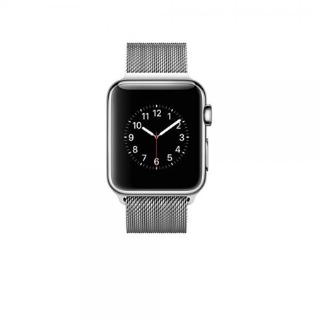 UPC 888462079563 product image for Apple Watch (38MM) Stainless Steel Case with Milanese Loop | upcitemdb.com