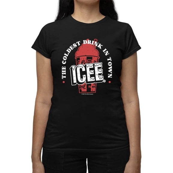 Frosty ICEE Wave Delight - Coldest Drink Town Graphic Women's T-shirt