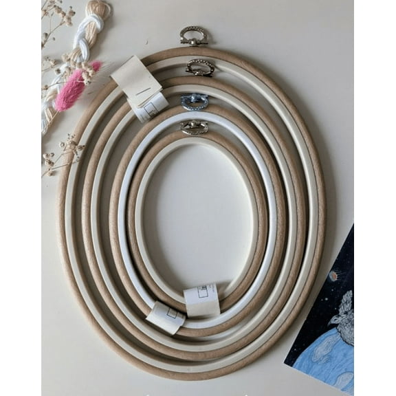 Oval Flexi Hoop Nurge 230-7 Sand