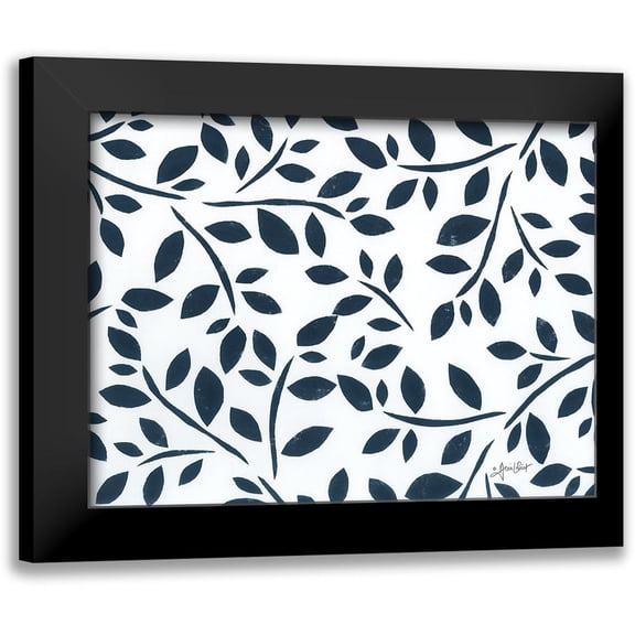 LaPoint, Annie 14x12 Black Modern Framed Museum Art Print Titled - Black And Gray #4