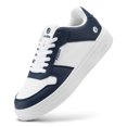thumbnail image 1 of FitVille-Zapatillas planas anchas para hombre, zapatos informales ligeros y transpirables para caminar con pies hinchados, vulcanizados para gimnasio, 1 of 5