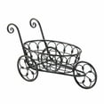 thumbnail image 2 of BLACK IRON FLOWER CART, 2 of 2
