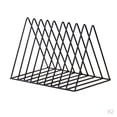 thumbnail image 1 of 2x Metal Holder Moderno Minimalist Bookshelf para Black, 1 of 9