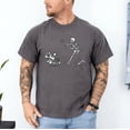thumbnail image 2 of Skeleton Chasing Corgi Halloween Vibe Corgi Dog Lover T-Shirt, Fullsizes S-5XL Multicolors T-Shirt, 2 of 5