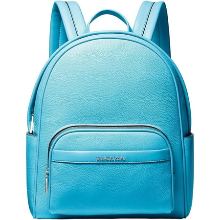 Michael Kors Bex Medium Pebbled Leather Backpack, Santorini Blue