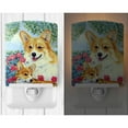 thumbnail image 2 of Carolines Treasures Corgi Momma loves Roses Ceramic Night Light 6x4x3 multicolor, 2 of 2