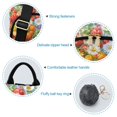 thumbnail image 7 of FORMRS Women's Travel Backpack Purse Anti-Theft Hidden Pockets Casual Shoulder Bag, Purple Floral Tomatoes, 7 of 7