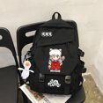 thumbnail image 2 of Anime Inuyasha backpack, Kawaii cute schoolbag, laptop bag, large-capacity anime schoolbag, 2 of 22