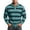 Sky Blue, variant on fnnxeal Mens Polo Shirts, Collared Long Sleeve Striped Casual Waffle Fall Winter Dark Blue Polo Shirts for Men Size 2XL