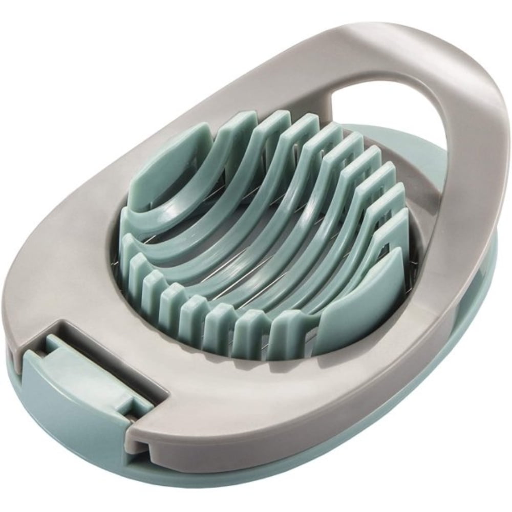 CHUANK Egg Slicer, Egg Slicer for Hard Boiled Eggs, Stainless Steel Wire Egg Slicer