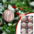 thumbnail image 3 of christmas tree Christmas Decorations Christmas Painted Ball Hanging Decoration Holiday Dress Up Gift Box Painted Ball Scene Arrangement Props Hangings, 3 of 5
