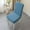 Blue, variant on SHIMELE Elastic Dining Chair Covers Half Round Stool Protector Seat Cushion with Backrest for Ultimate Furniture Protection – Soft Stretchy Material, Machine Washable, Durable & Secure Fit