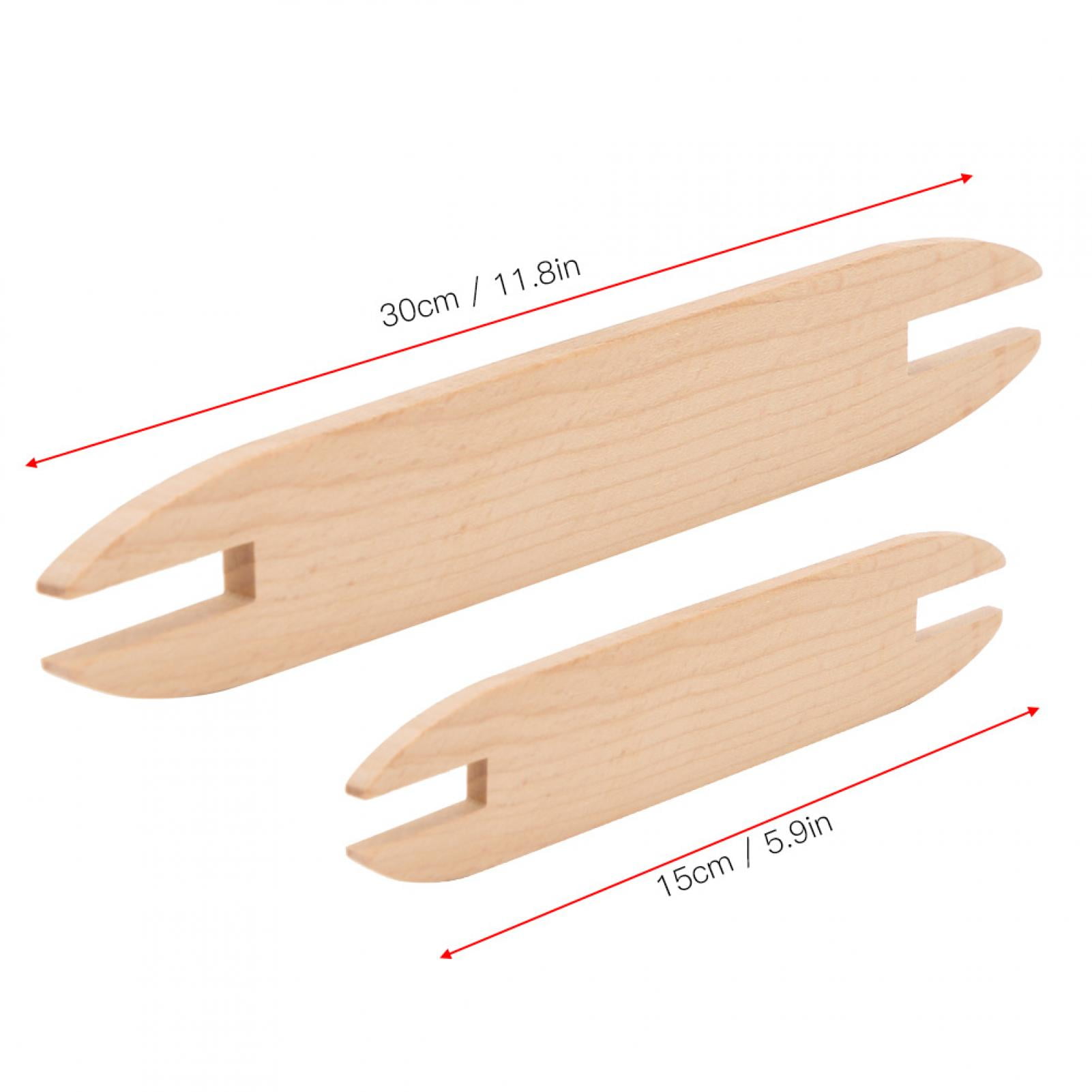 EBTOOLS Wooden Shuttles, Wood Weaving , Eco-Friendly Beech For Sewing Process Durable Easy To Clean Knitting Yarn