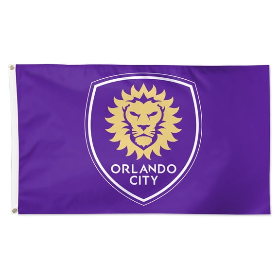 WinCraft Orlando City SC 3' x 5' Team Single-Sided Flag