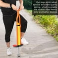 thumbnail image 2 of Pogo Stick for Kids, Outdoor Toys for Boys, Jumper Toys, Outside Toys for Kids, Pogo Stick for Boys Girls Teens Age 9 and Up, Rider Weight 80 to 160 lbs, Unisex, Yellow/Orange, 2 of 9