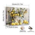 thumbnail image 6 of Framed, Printed Rustic Lemon Still Life Fresh Framed Canvas Wall Art, Perfect for Kitchen and Dining Room Decor, Ready to Hang, Ideal Room Decoration., 6 of 10