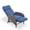 Blue, variant on Bellefurn Versatile Outdoor Recliner Chair,All-Weather Wicker Patio Chair Outdoor Chaise Lounge Chairs with Adjustable Backrest & Footrest,Outdoor Reclining Lounge Chair for Outdoor,Yard,Pool,Garden