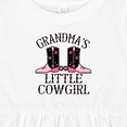 thumbnail image 4 of Inktastic Grandma Little Cowgirl Baby Clothes Girls Baby Dress, 4 of 5