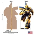 thumbnail image 2 of Cardboard People Bumblebee Life Size Cardboard Cutout Standup - Transformers: of The Beasts (2023 Film), 2 of 3