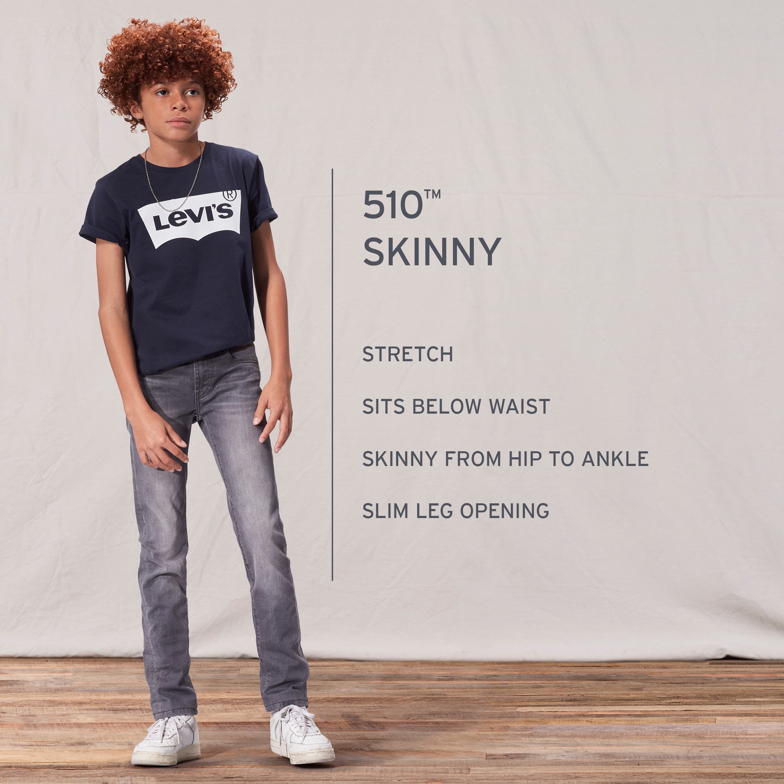 Actualizar 61+ imagen levi’s boys’ 510 skinny fit jeans