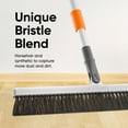 thumbnail image 3 of Superio 18" Horsehair Swivel Broom, Rotating Broom with Telescopic Handle, 3 of 11