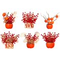 thumbnail image 4 of New Year Decoration Desk Flower Red Berry For Wedding Spring Festival Home Decor, 4 of 11